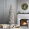 7.5ft. Unlit Acacia Medium Flocked Artificial Christmas Tree